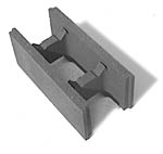 24-er Schalungsstein Beton System „Pallmann“ mit Nut und Feder
